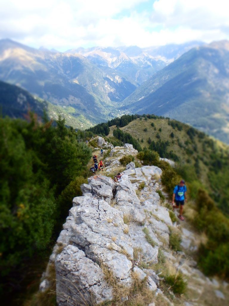 Passage sur l&rsquo;arête